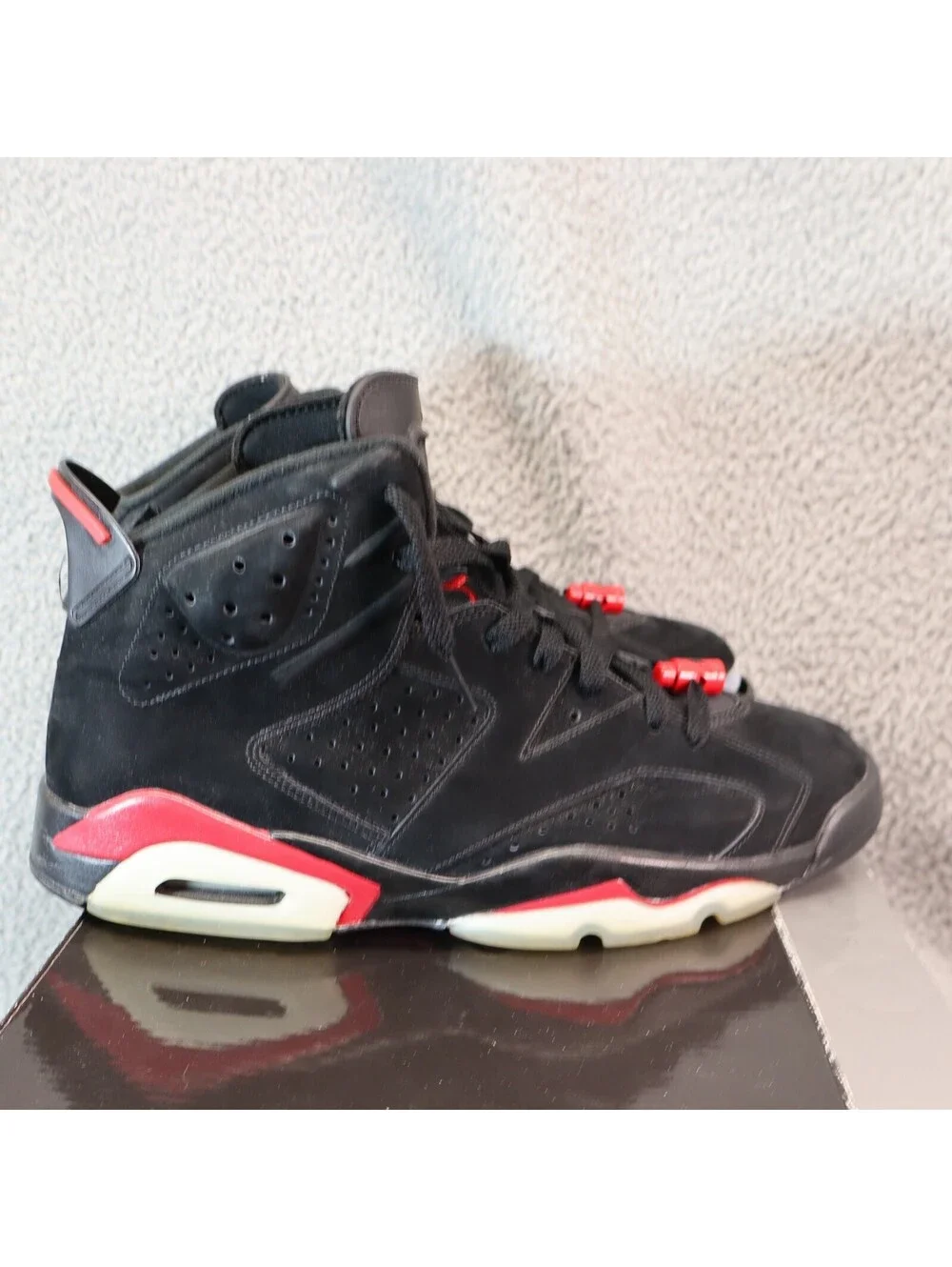 Jordan 6 VI Retro Sz 11 384664-061 Bred Repair Upcycle